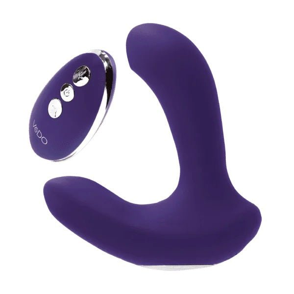 Inme Rechargeable Dual Vibe With Remote - Purple - Time4Task2Toys