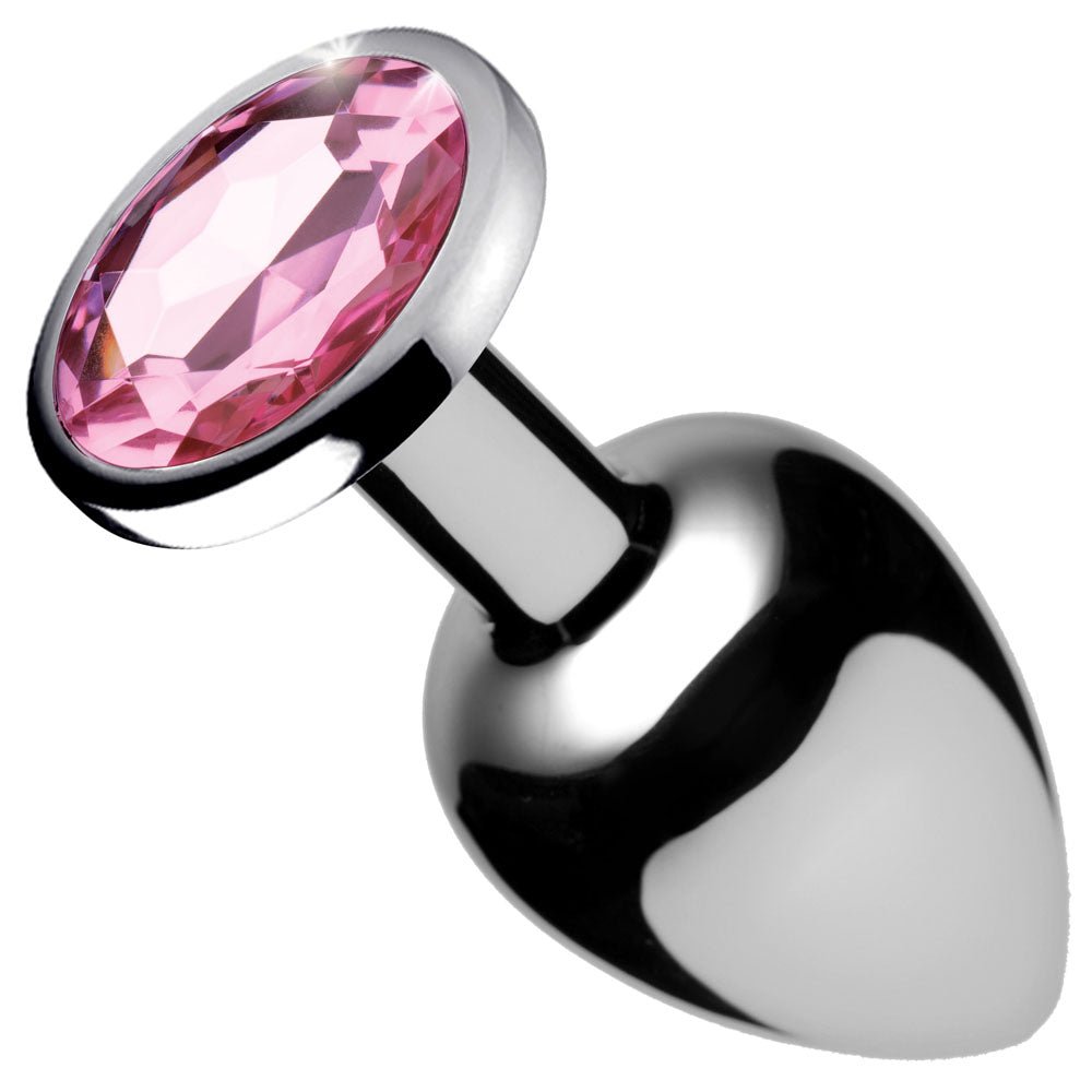 Pink Gem Anal Plug - Medium - Time4Task2Toys