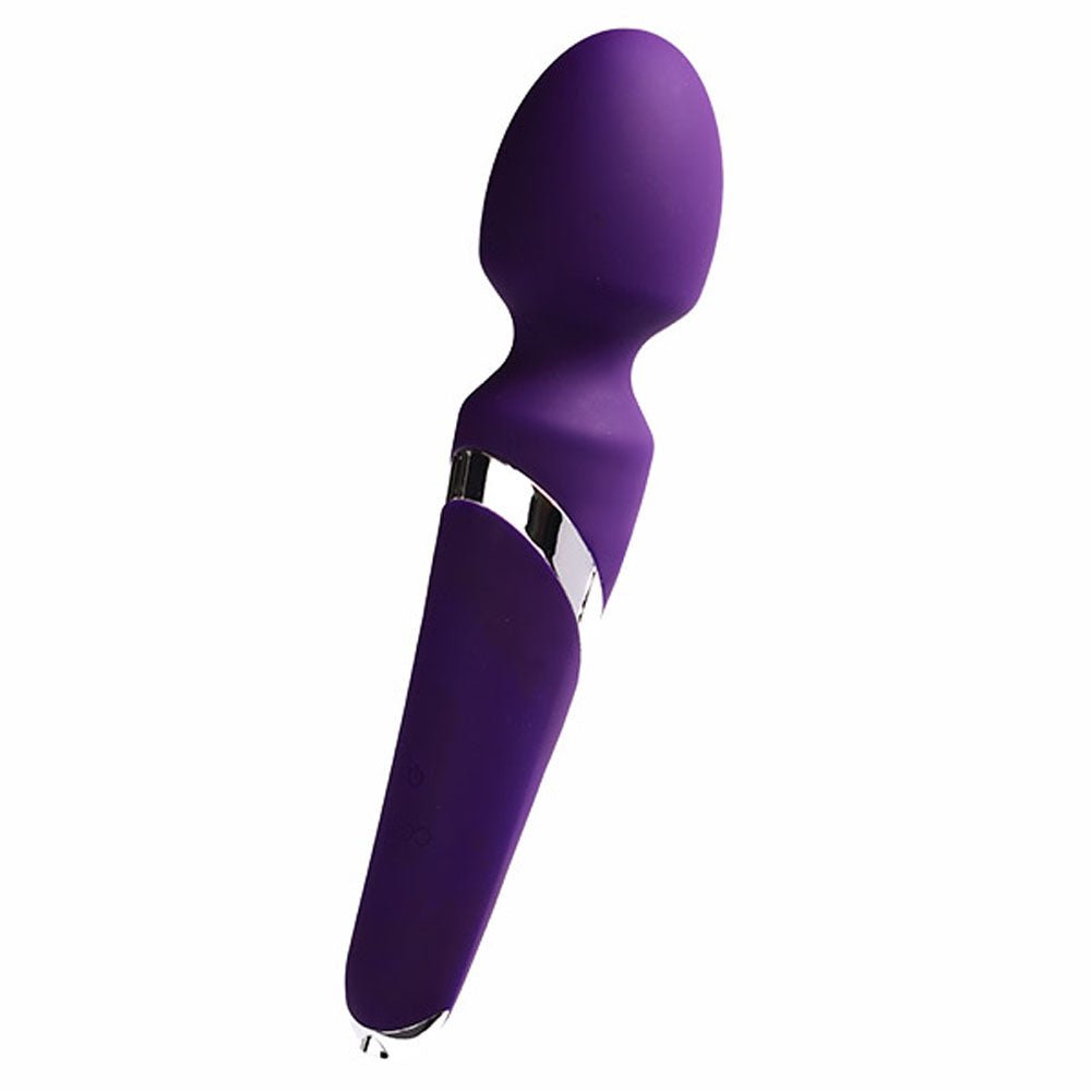 Wanda Rechargeable Wand - Deep Purple - Time4Task2Toys