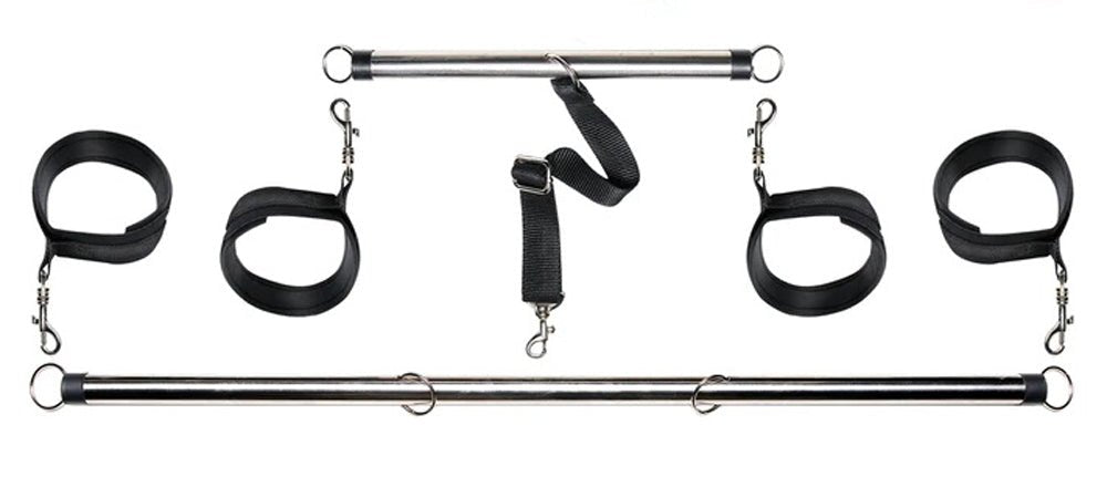 Fetish Fantasy Series - Spread 'Em Bar and Cuffs Set - Time4Task2Toys