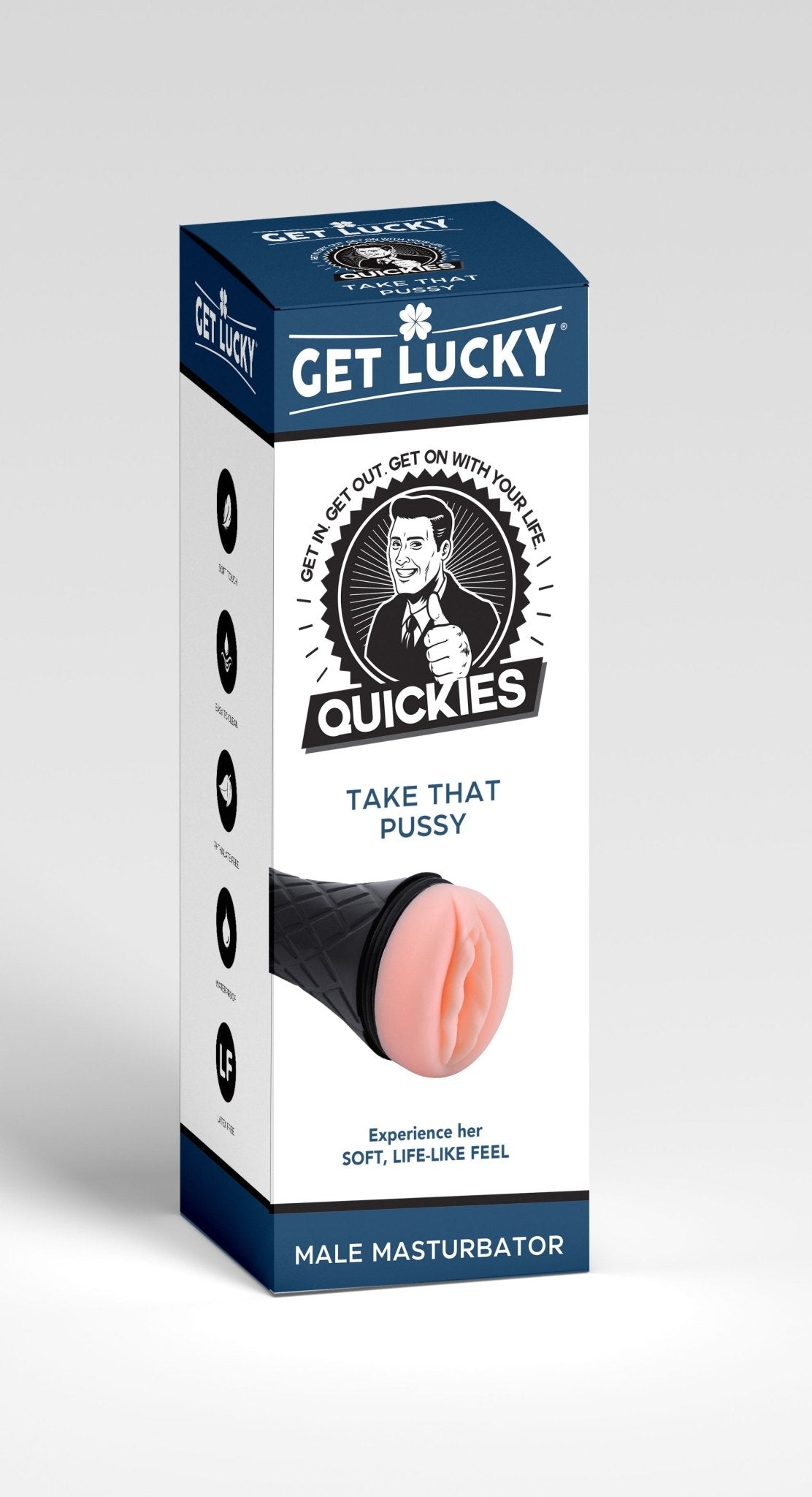 Get Lucky Quickies Take That Pussy Male Masturbator - Time4Task2Toys