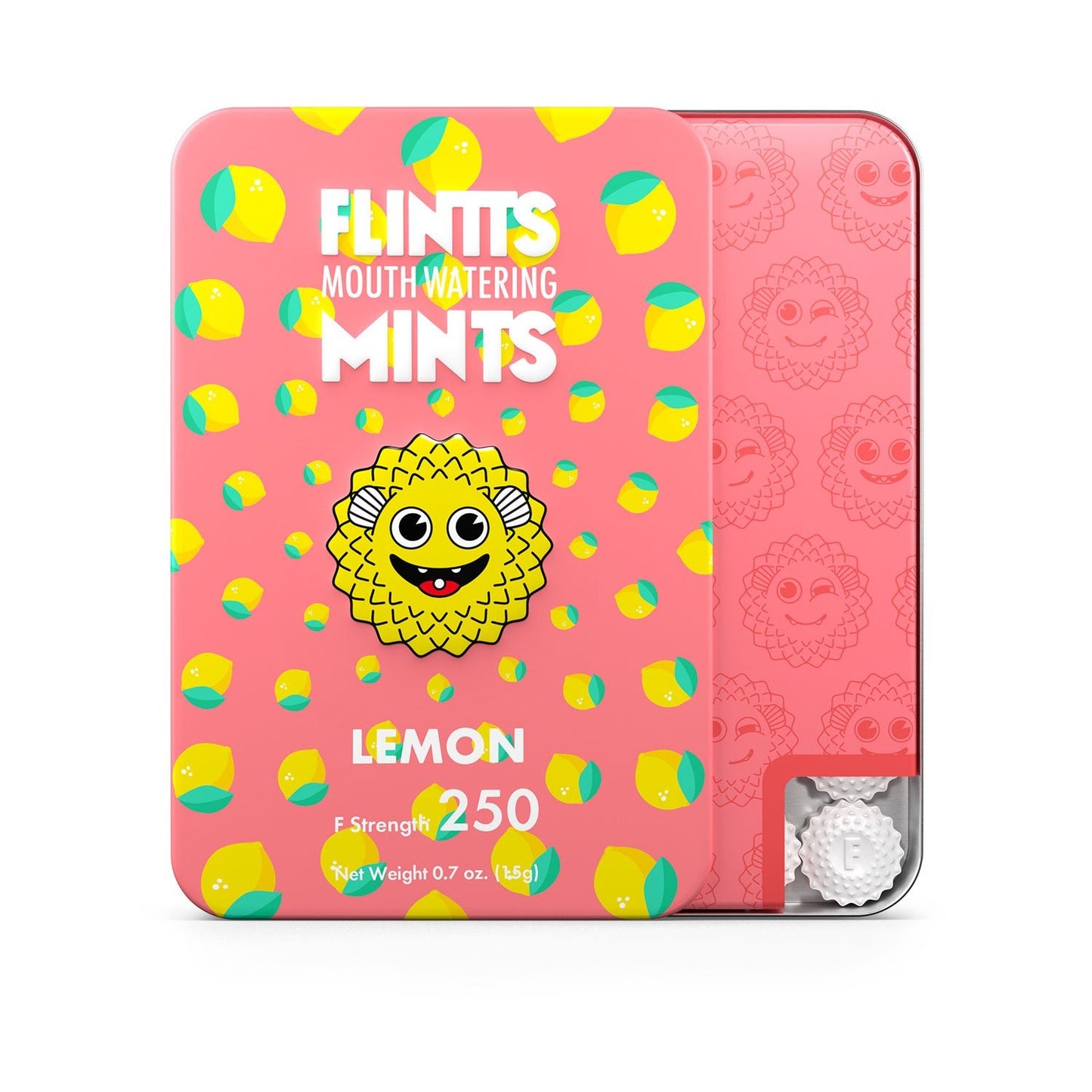 Flintts Mouth Watering Mints Lemon - F - Strength 250 - Time4Task2Toys