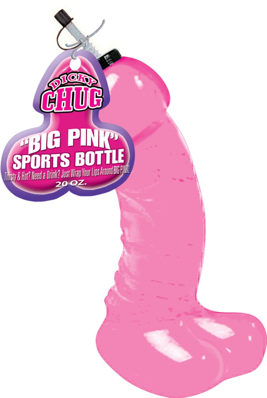 Dicky Chug Sports Bottle - Big Pink - Time4Task2Toys