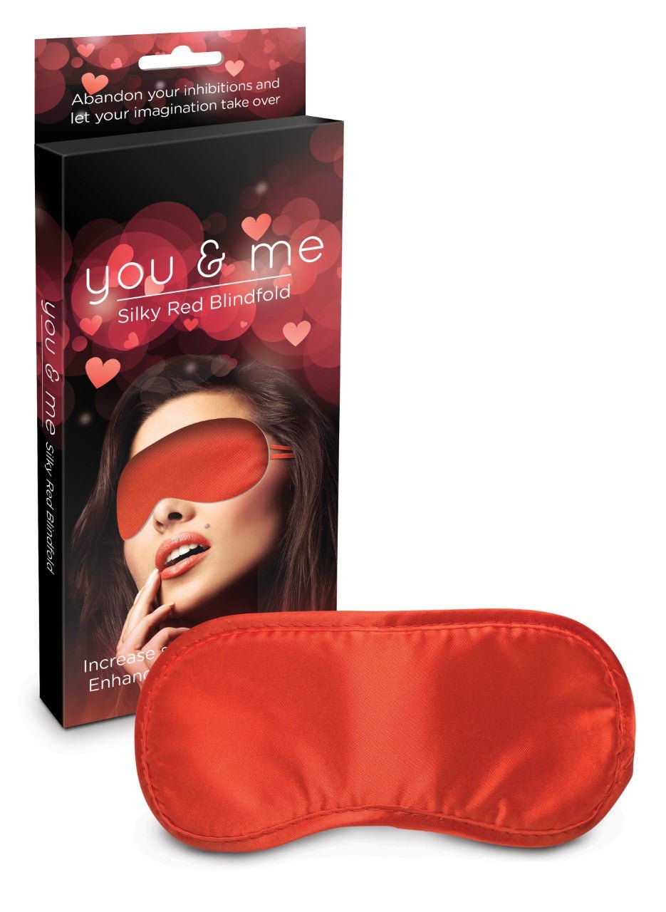 You & Me Silky Red Blindfold - Time4Task2Toys
