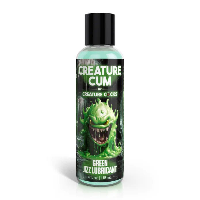 Creature Cum Green Water - Based Lubricant 4oz - Time4Task2Toys