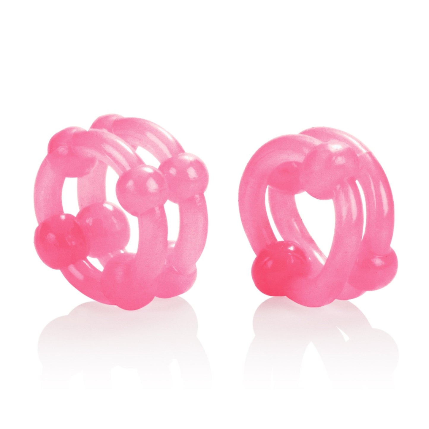 Island Rings - Double Stacker - Pink - Time4Task2Toys