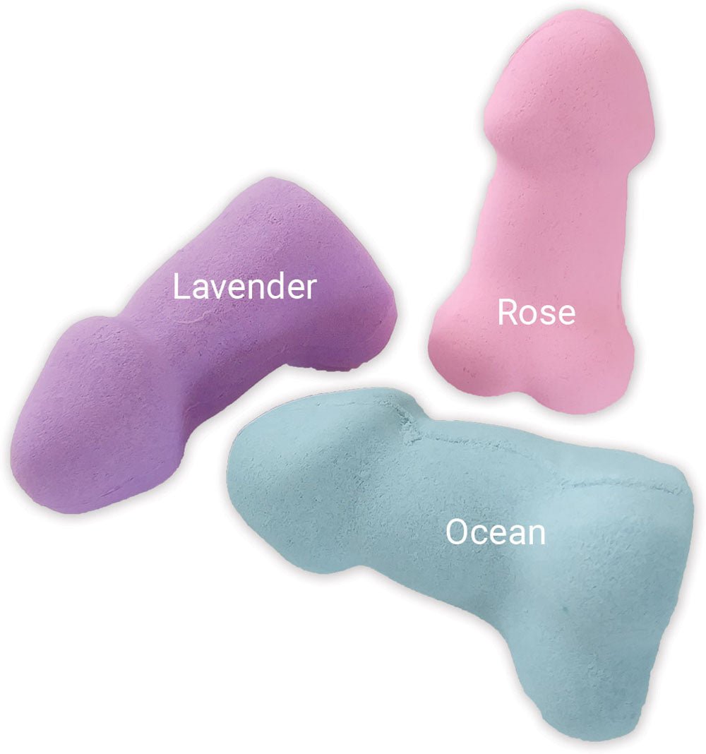 Pecker Bath Bombs 3 Pk - Time4Task2Toys