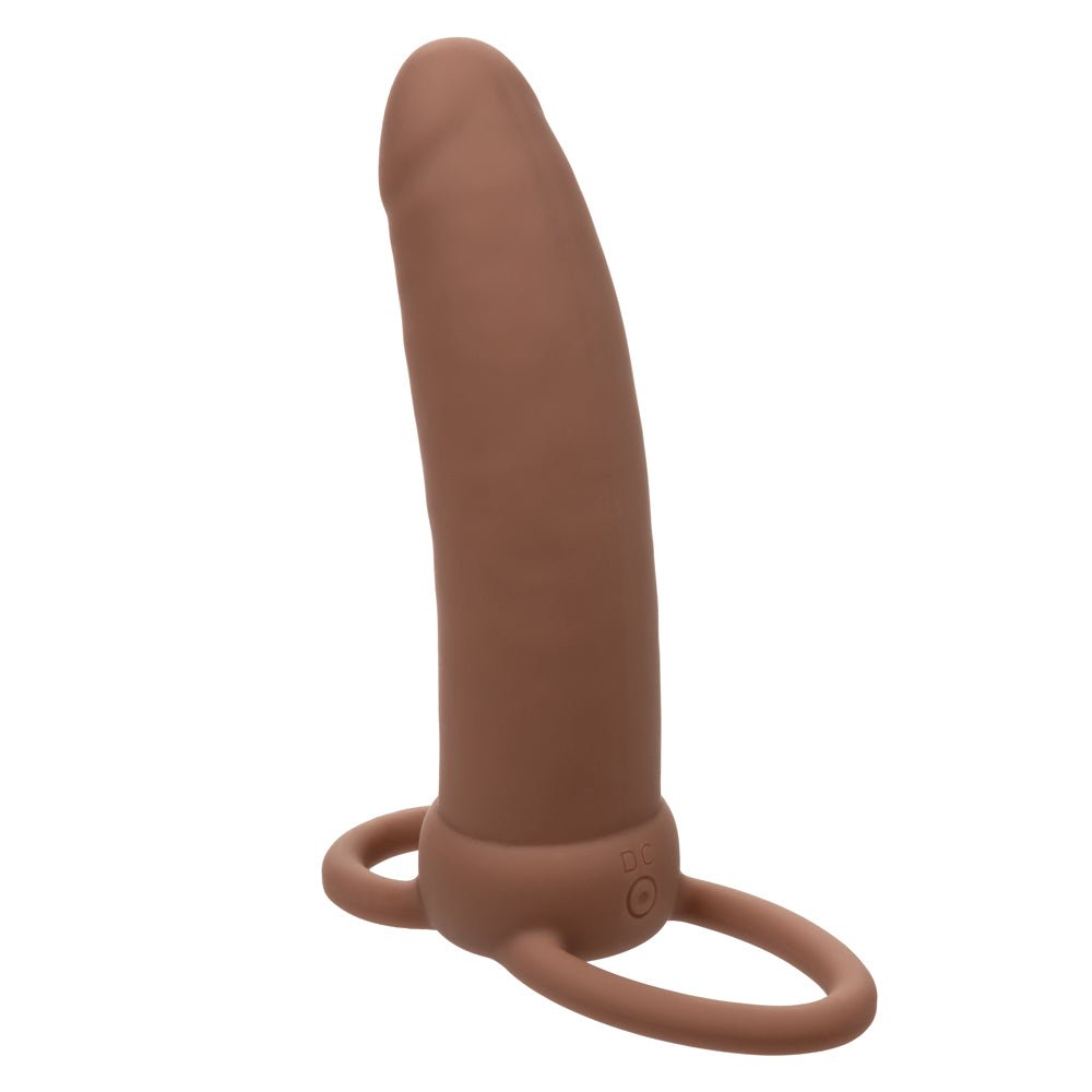 Performance Maxx Rechargeable Thick Dual Penetrator - Brown - Time4Task2Toys