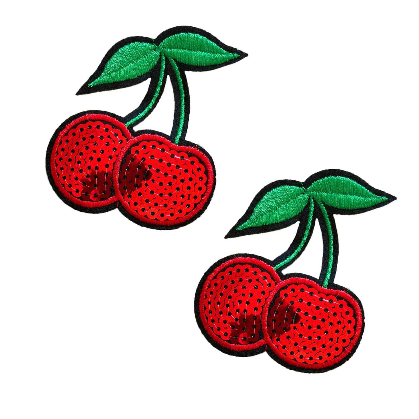 Cherry Licious Sequin Nifty Nipztix Nipple Cover Pasties - Time4Task2Toys