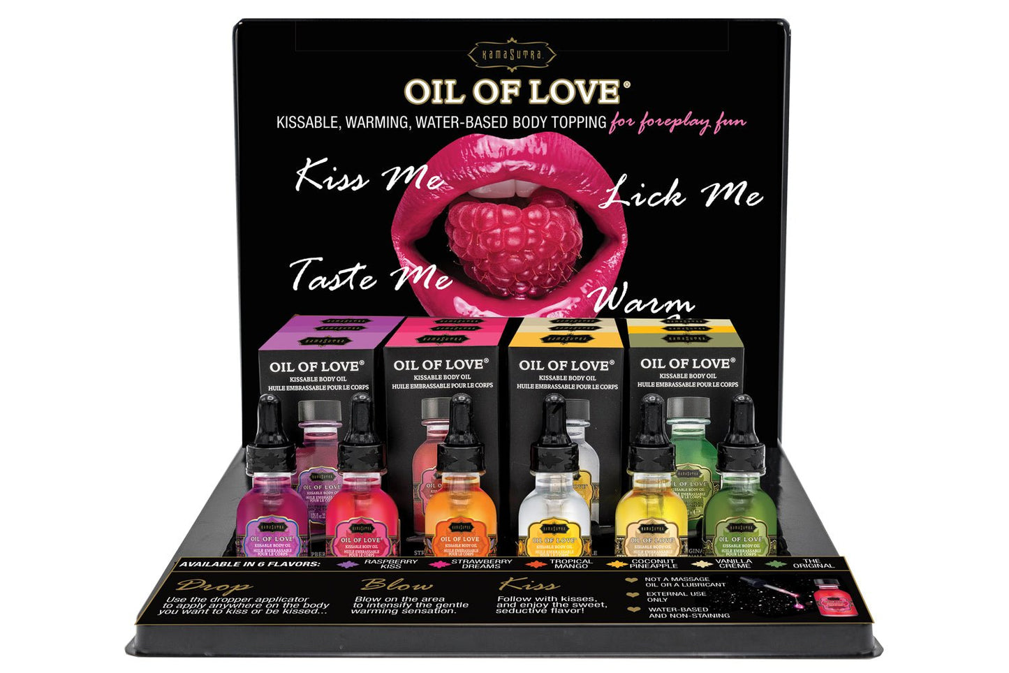 Oil of Love - Be the Dessert - 12 Unit Prepack Display - Plus Testers - Time4Task2Toys