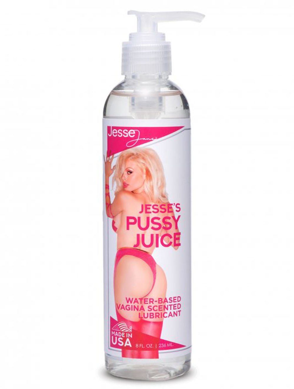 Jesse's Pussy Juice Vagina Scented Lube - 8 Oz - Time4Task2Toys