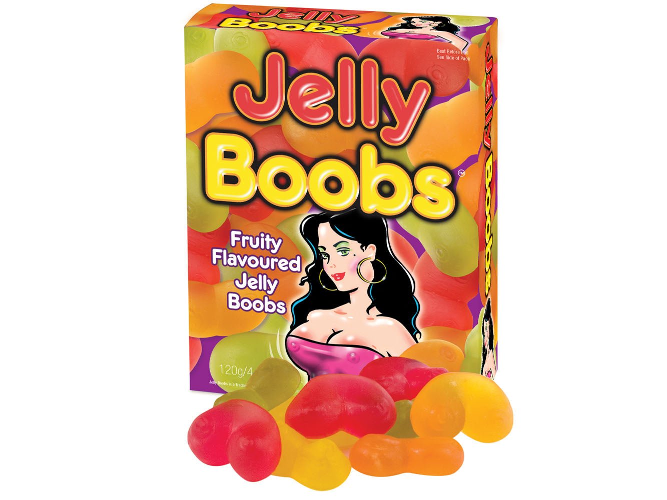 Gummy Boobs 4.23 Oz - Time4Task2Toys