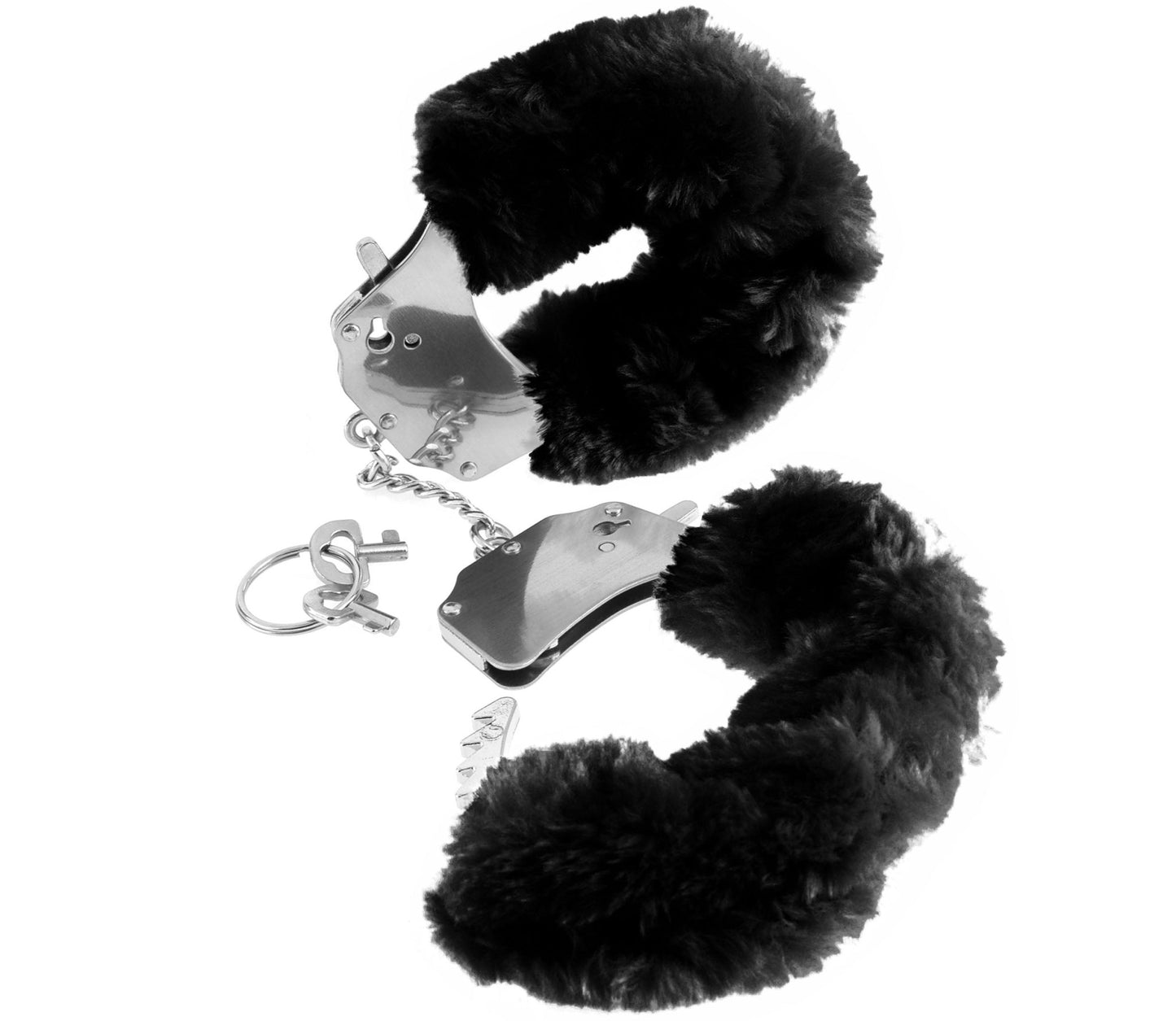Fetish Fantasy Series Furry Cuffs - Black - Time4Task2Toys