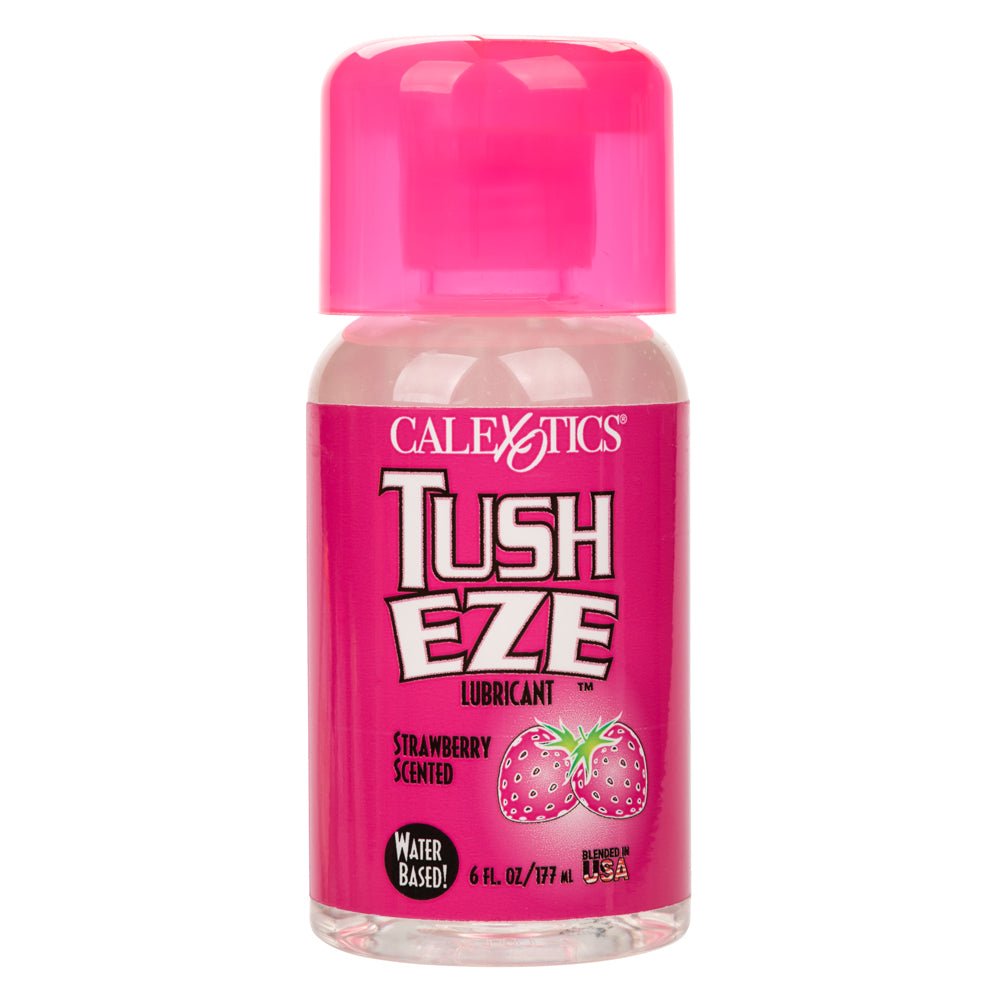 Tush Eze Lubricant - Strawberry Scented - 6 Fl. Oz./177 ml - Time4Task2Toys