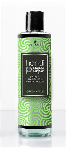 Handi Pop Handjob Massage Gel - Green Apple - 4.2 Oz. - Time4Task2Toys