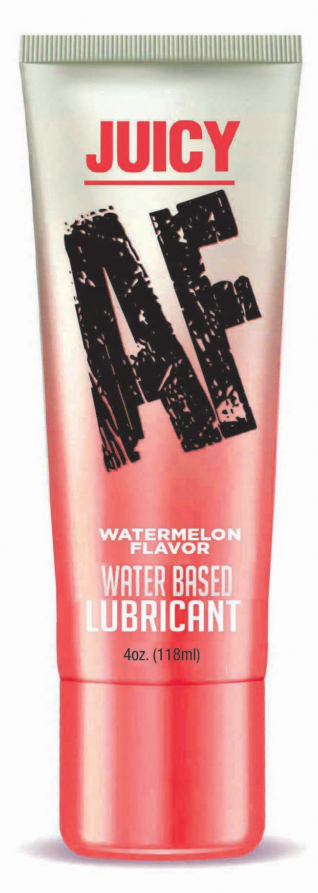 Juicy Af - Watermelon Water Based Flavored Lubricant - 4 Oz - Time4Task2Toys