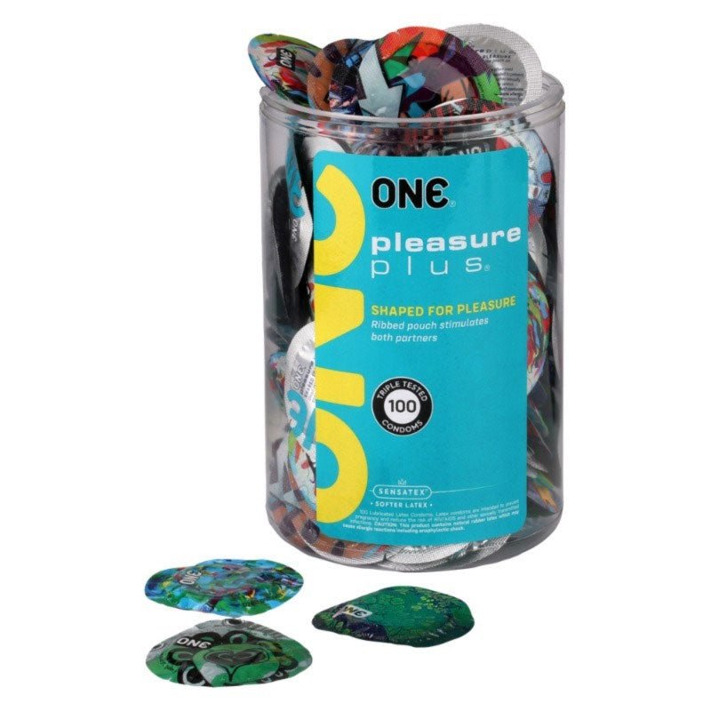 One Pleasure Plus - 100 Piece Bowl - Time4Task2Toys