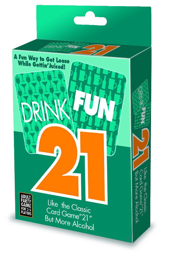 Drink Fun 21 - Adult Drinking and Party Game - Time4Task2Toys