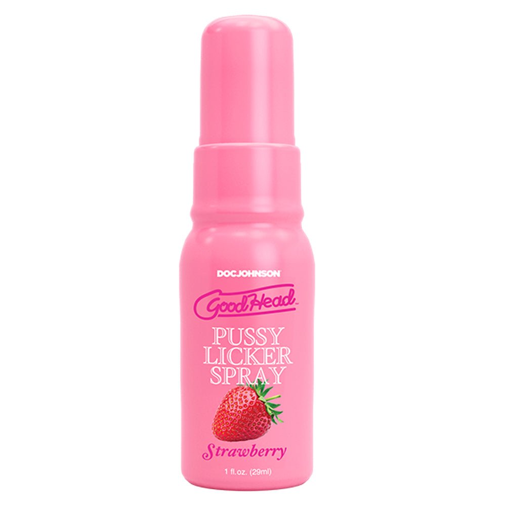 Goodhead Pussy Licker Spray Strawberry 1 Fl Oz - Time4Task2Toys