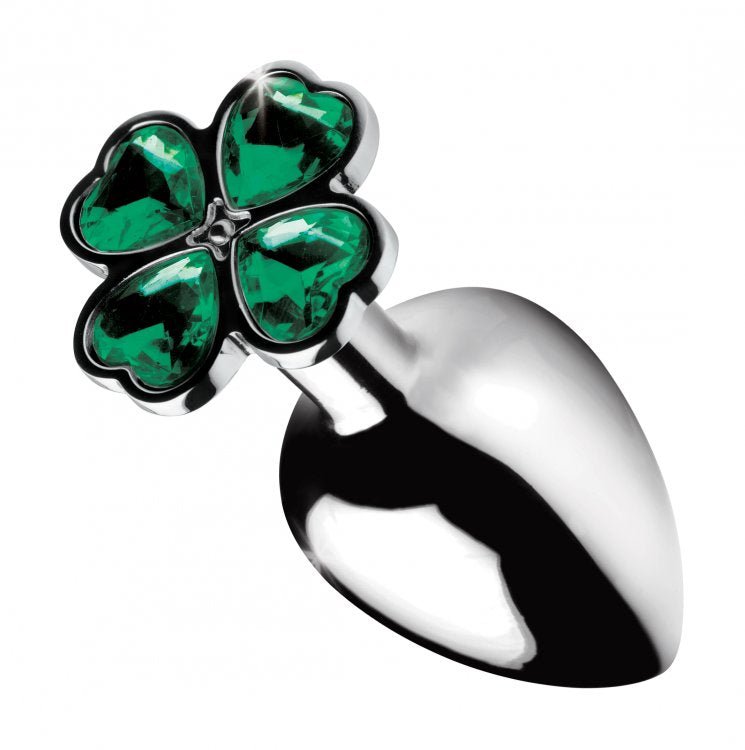 Lucky Clover Gem Anal Plug - Medium - Time4Task2Toys
