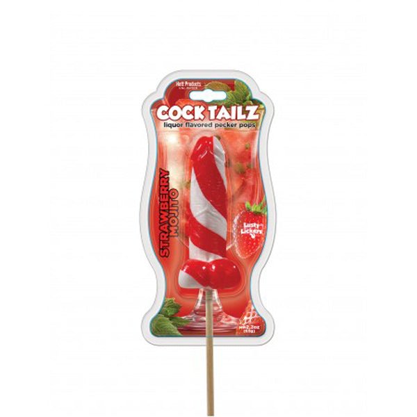 Cocktailz Strawberry Mojito Pecker Pop - Time4Task2Toys