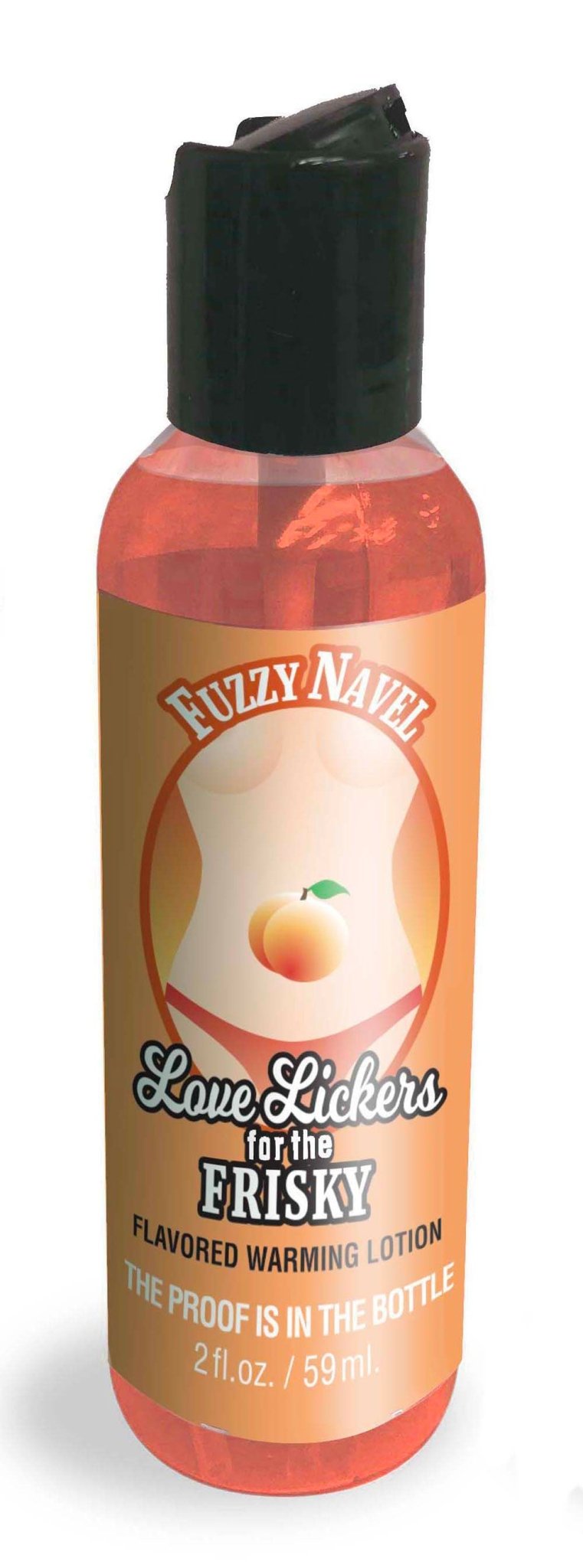 Love Lickers Massage Oil - Fuzzy Navel - 1.76 Fl. Oz. - Time4Task2Toys