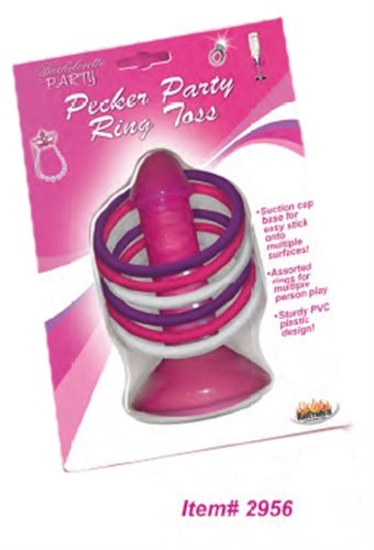 Pink Pecker Party Ring Toss - Time4Task2Toys