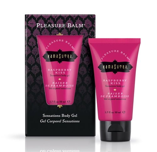 Pleasure Balm Sensations Body Gel - Raspberry Kiss - 1.7 Fl. Oz. - Time4Task2Toys