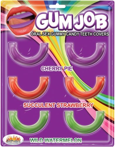 Gum Job Oral Sex Candy Teeth Covers 6 Pack - Time4Task2Toys