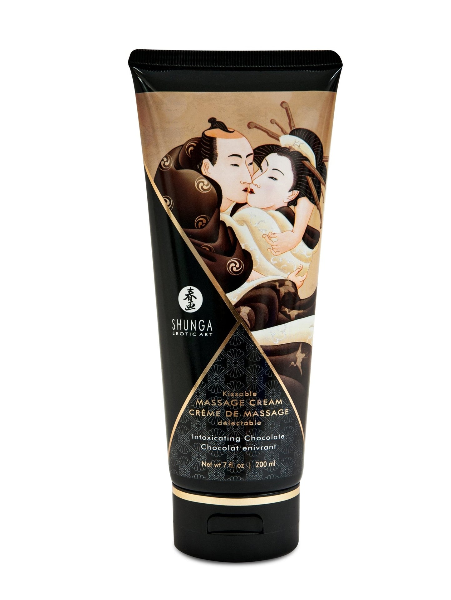 Kissable Massage Cream - Intoxicating Chocolate - 7 Fl. Oz. / 200 ml - Time4Task2Toys