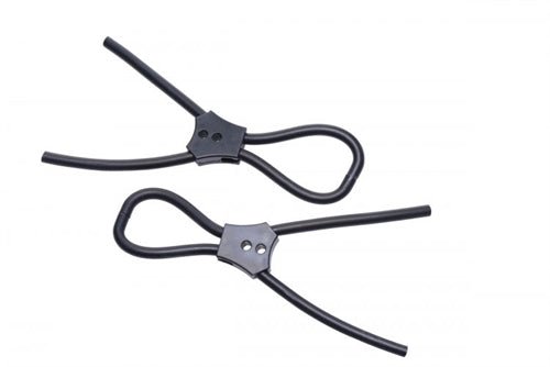 Vigor II Electro Stim Cock and Balls Ties & Frenum Electro Stimulator - Time4Task2Toys