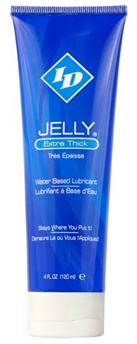 ID Jelly Extra Thick Water Based Lubricant 4 Oz - Time4Task2Toys