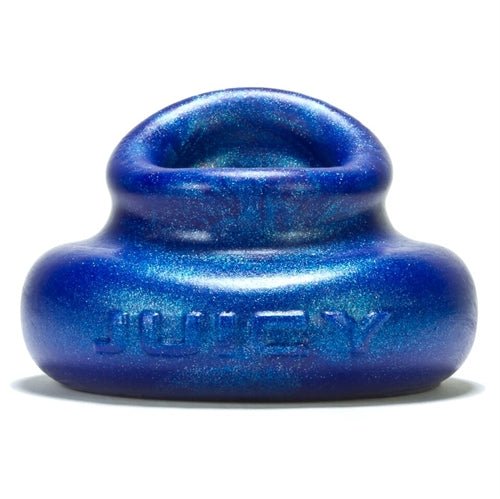 Juicy Pumper Fatty Cockring - Blue Balls - Time4Task2Toys
