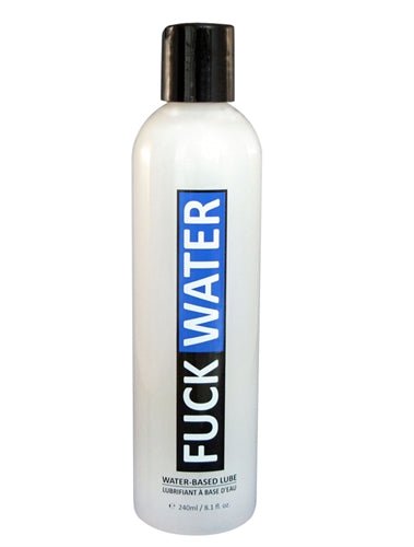 Fuck Water Water - Based Lubricant - 8 Fl. Oz. - Time4Task2Toys
