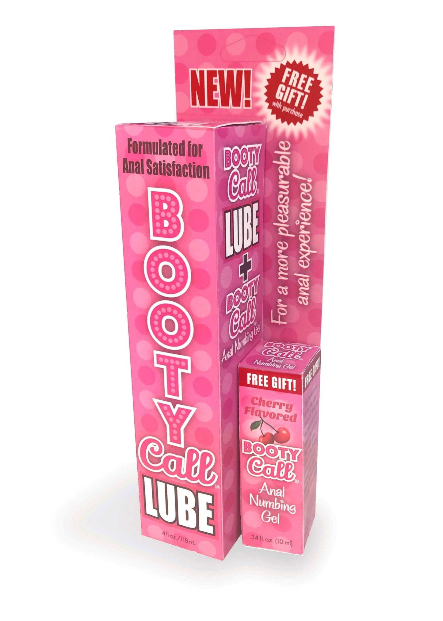Booty Call Lube Duo 4 Oz - Time4Task2Toys