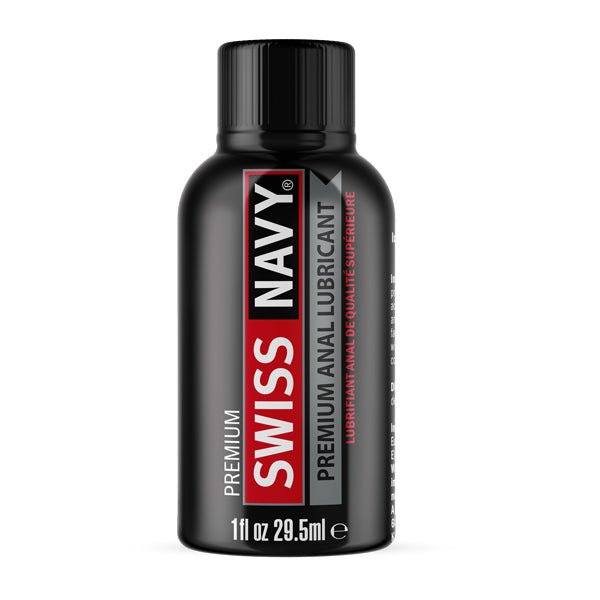 Swiss Navy Premium Silicone Anal Lubricant - 1 Oz. - Time4Task2Toys