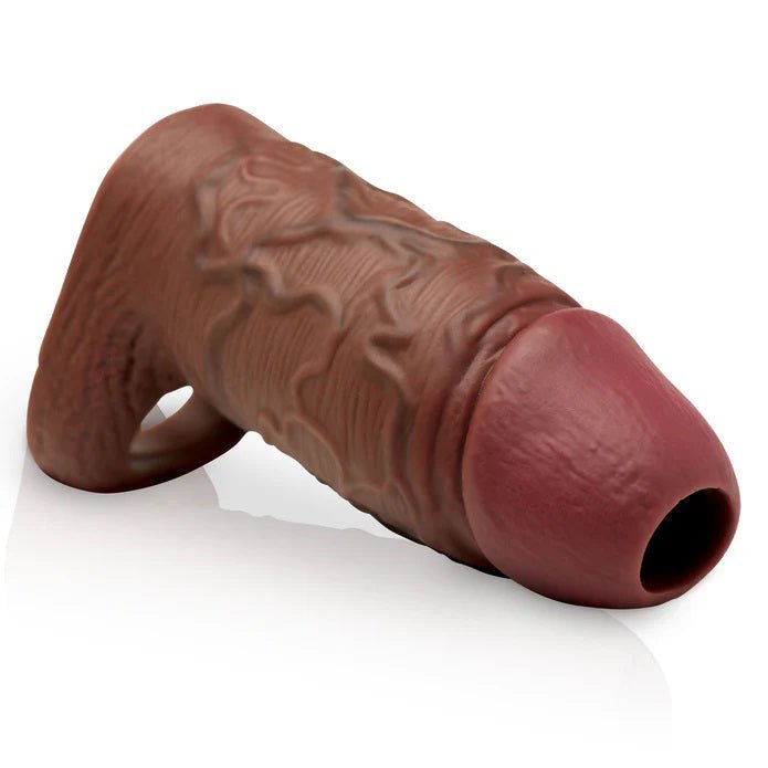 Jock Silicone Penis Extension Sleeve - Dark - Time4Task2Toys
