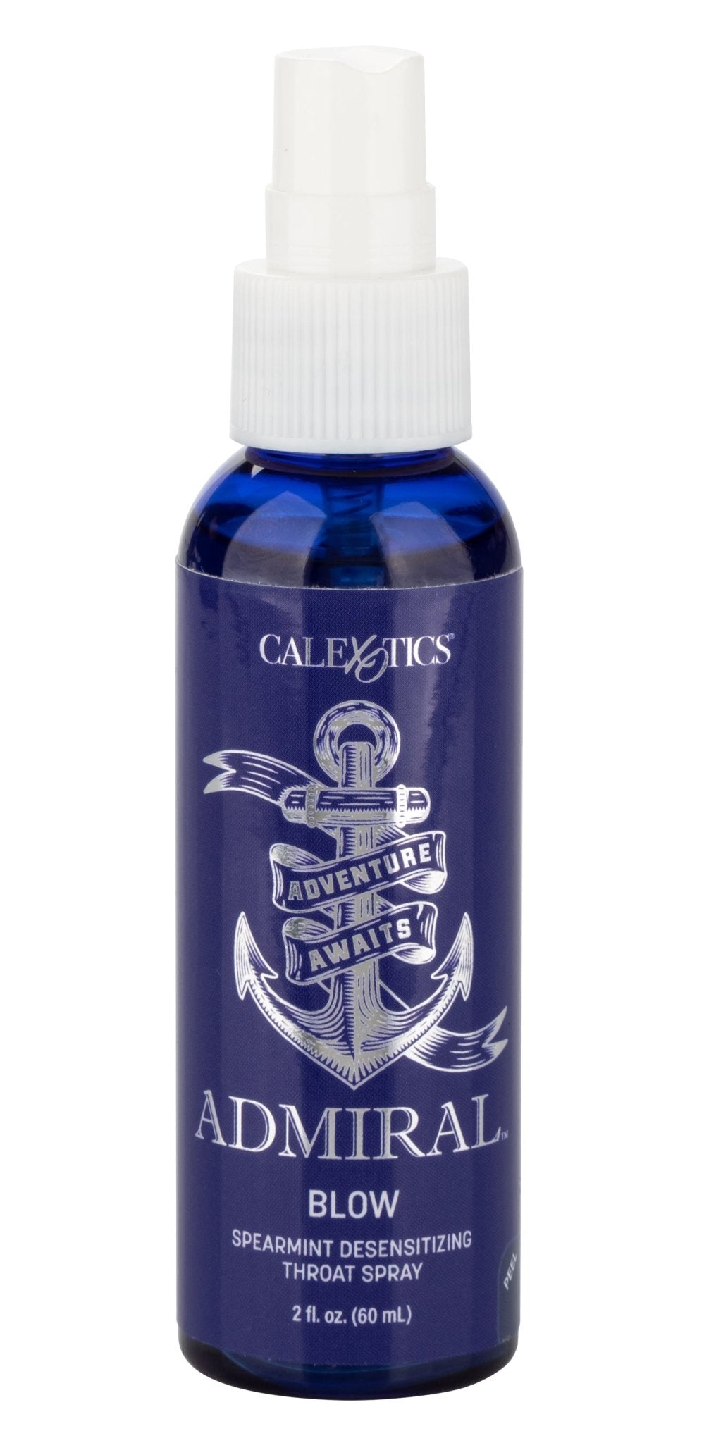 Admiral Blow Spearmint Desensitizing Throat Spray - 2 Fl. Oz. - Time4Task2Toys