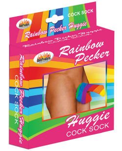 Rainbow Pecker Huggie Sock - Time4Task2Toys