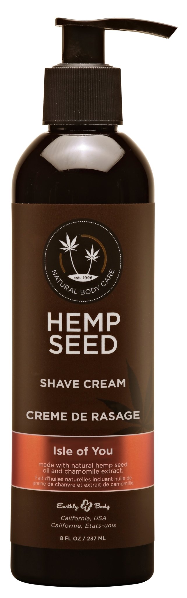Hemp Seed Shave Cream - Isle of You 8oz - Time4Task2Toys