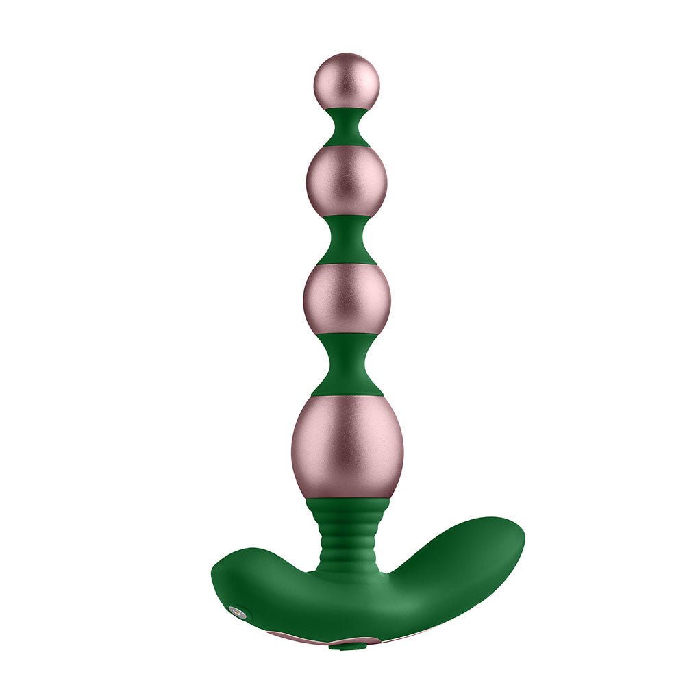 Bougie Beads Anodized Aluminum Anal Beads - Rose Gold - Time4Task2Toys