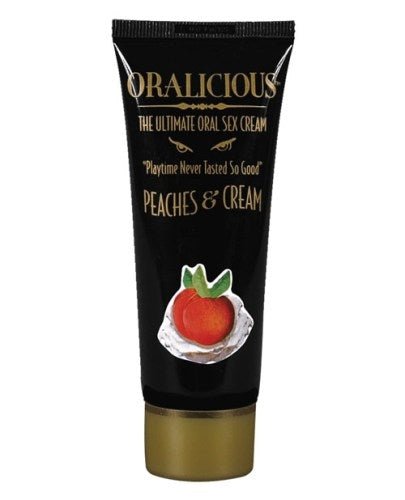 Oralicious - Peaches & Cream - 2 Fl. Oz. - Time4Task2Toys
