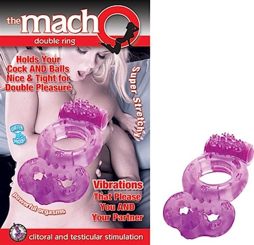 The Macho Double Ring Purple - Time4Task2Toys