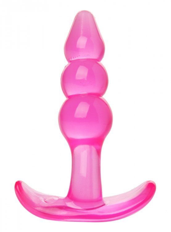 Bubbles Bumpy Starter Anal Plug - Pink - Time4Task2Toys