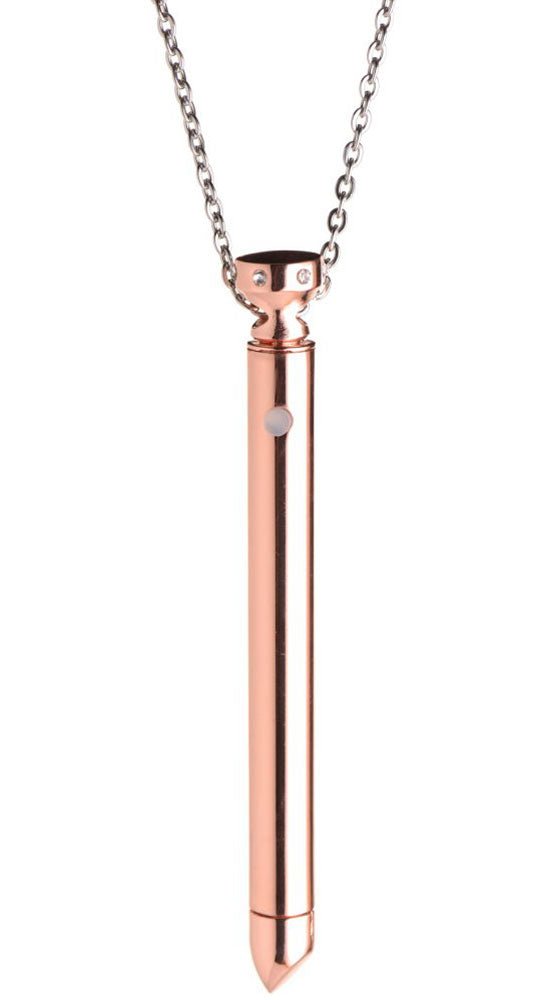 7x Vibrating Necklace - Rose Gold - Time4Task2Toys