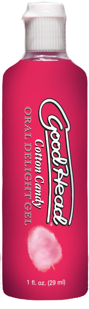 Goodhead - Oral Delight Gel - Cotton Candy - 1 Oz. - Bulk - Time4Task2Toys