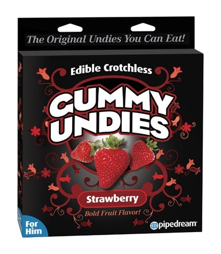 Gummy Undies - for Him - Strawberry - Time4Task2Toys