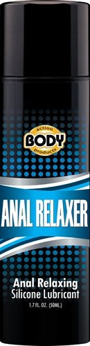 Body Action Anal Relaxer Silicone Lubricant 1.7 Oz - Time4Task2Toys