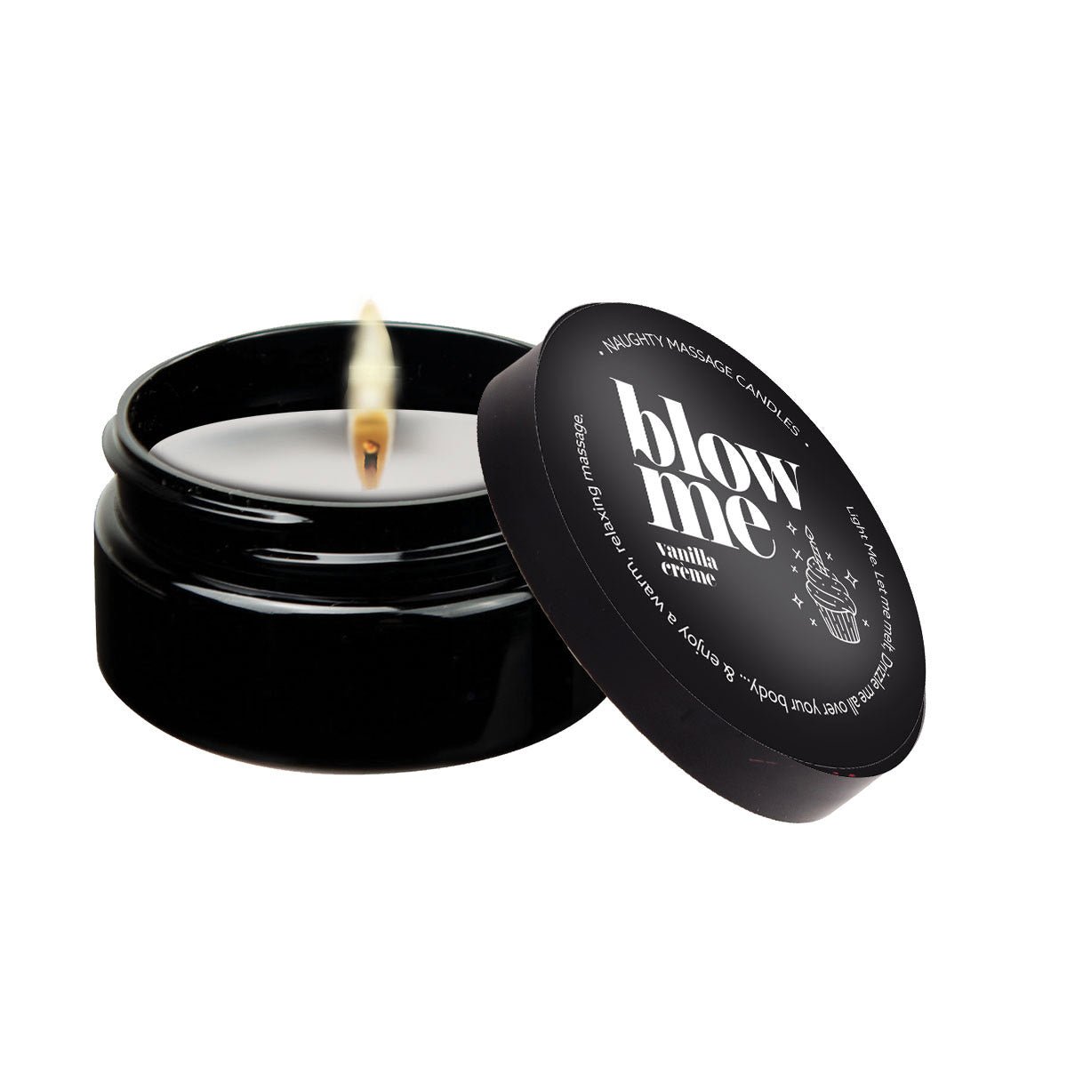 Blow Me - Massage Candle - 2 Oz - Vanilla - Time4Task2Toys