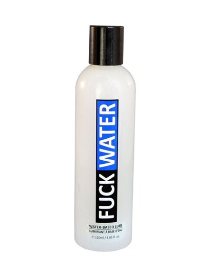 Fuck Water Water - Based Lubricant - 4 Fl. Oz. - Time4Task2Toys